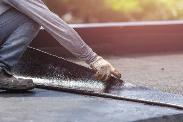 Professional Waterproofing technician working in Waterford Works, NJ